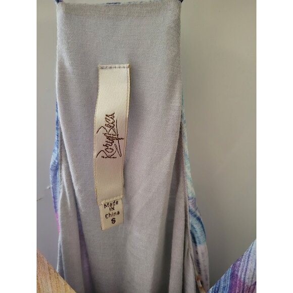 Rory Beca 100% Silk Pastel Geometric Dress Size Small - Picture 4 of 7